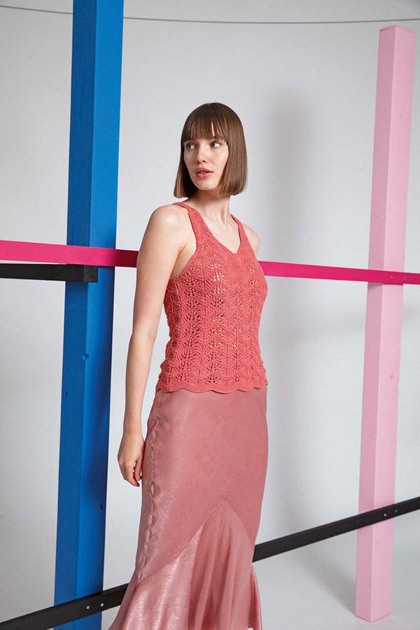 CHIARA Top Pattern Kit in OCEANIA by LANGYARNS | Fatto a Mano 280-018