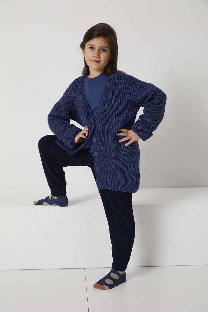 Lang Yarns Knitting Pattern Child's cardigan Pattern Bundle in ATLANTIS by LANGYARNS | Punto 41-020
