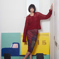 Lang Yarns Knitting Pattern CLASSY BUT SASSY Cardigan Pattern Bundle in Pride by LANGYARNS | WOOLADDICTS #12-019