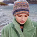 Lang Yarns Knitting Pattern CLIO Hat Pattern Bundle in Infinity by LANGYARNS | Punto 85