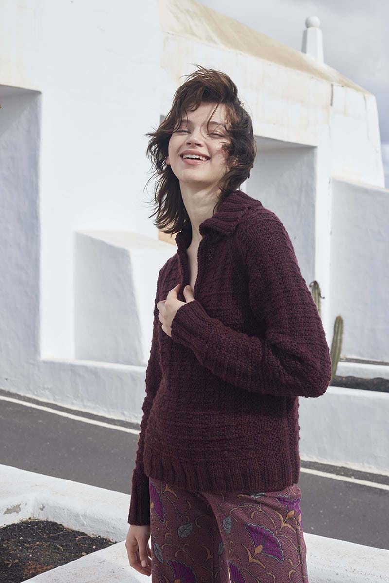 Lang Yarns Knitting Pattern COMPLEX FLAVOUR Sweater Pattern Bundle in Memory by LANGYARNS | WOOLADDICTS #13-030