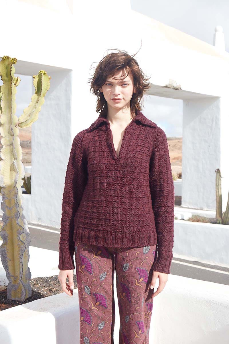 Lang Yarns Knitting Pattern COMPLEX FLAVOUR Sweater Pattern Bundle in Memory by LANGYARNS | WOOLADDICTS #13-030