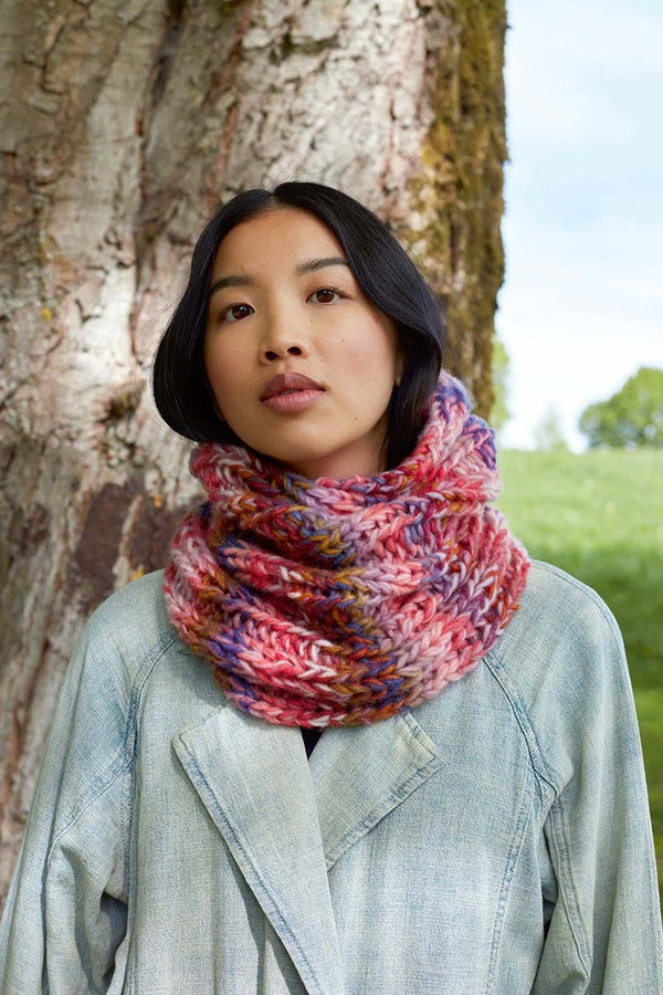 COWL Pattern Kit in CLOUD by LANGYARNS | Punto 45-010