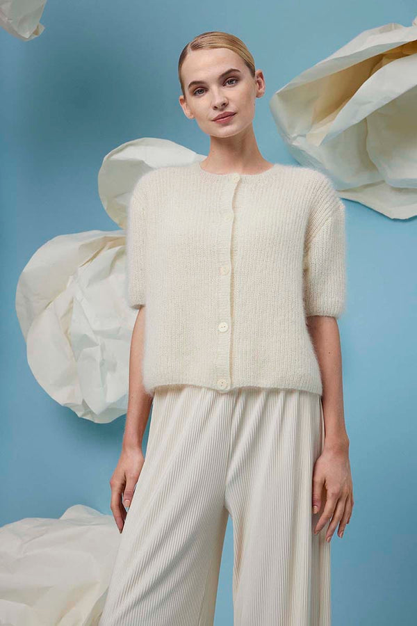 DAISY Cardigan Pattern Kit in LACE by LANGYARNS | Fatto a Mano 288-048