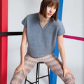 Lang Yarns Knitting Pattern DANIELLE Slipover Pattern Bundle in Vaya by LANGYARNS | Fatto a Mano 280-020