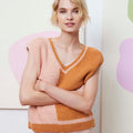 Lang Yarns Knitting Pattern Demi Slipover Pattern Bundle in Amira by LANGYARNS | Fatto a Mano 288-008