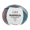 Lang Yarns Knitting Pattern DG - 1 balls / turquoise/red/green 1145.0003 AALTJE Hat Pattern Bundle in Magnolia by LANGYARNS | Punto 74-012