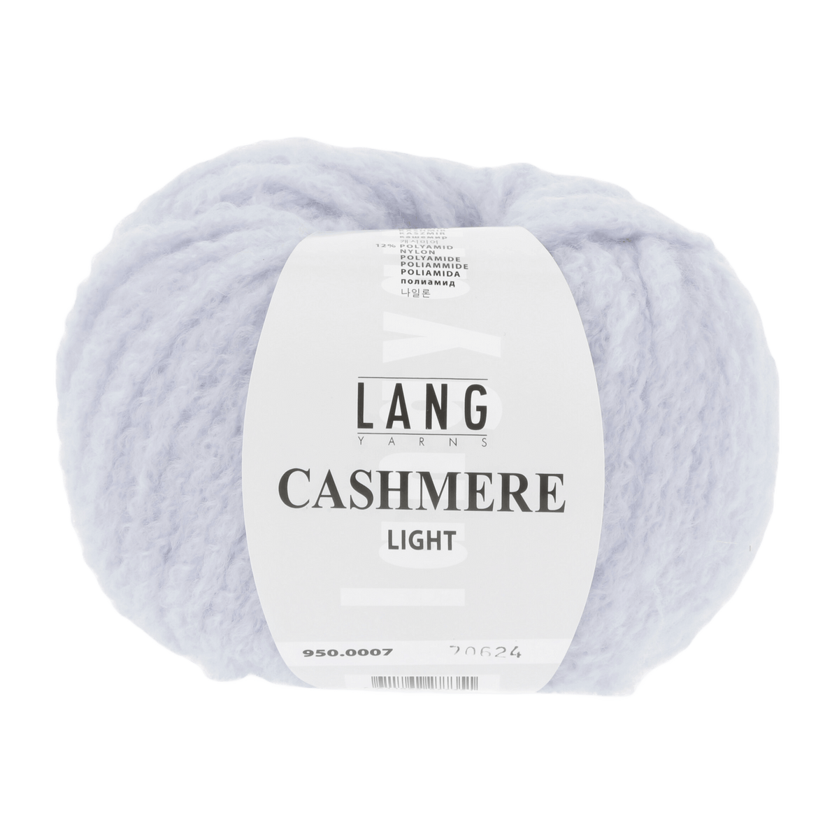 Lang Yarns Knitting Pattern DG - 2 balls / cloud 950.0007 STELLA Hat Pattern Bundle in Cashmere Light by LANGYARNS | Punto 60-009