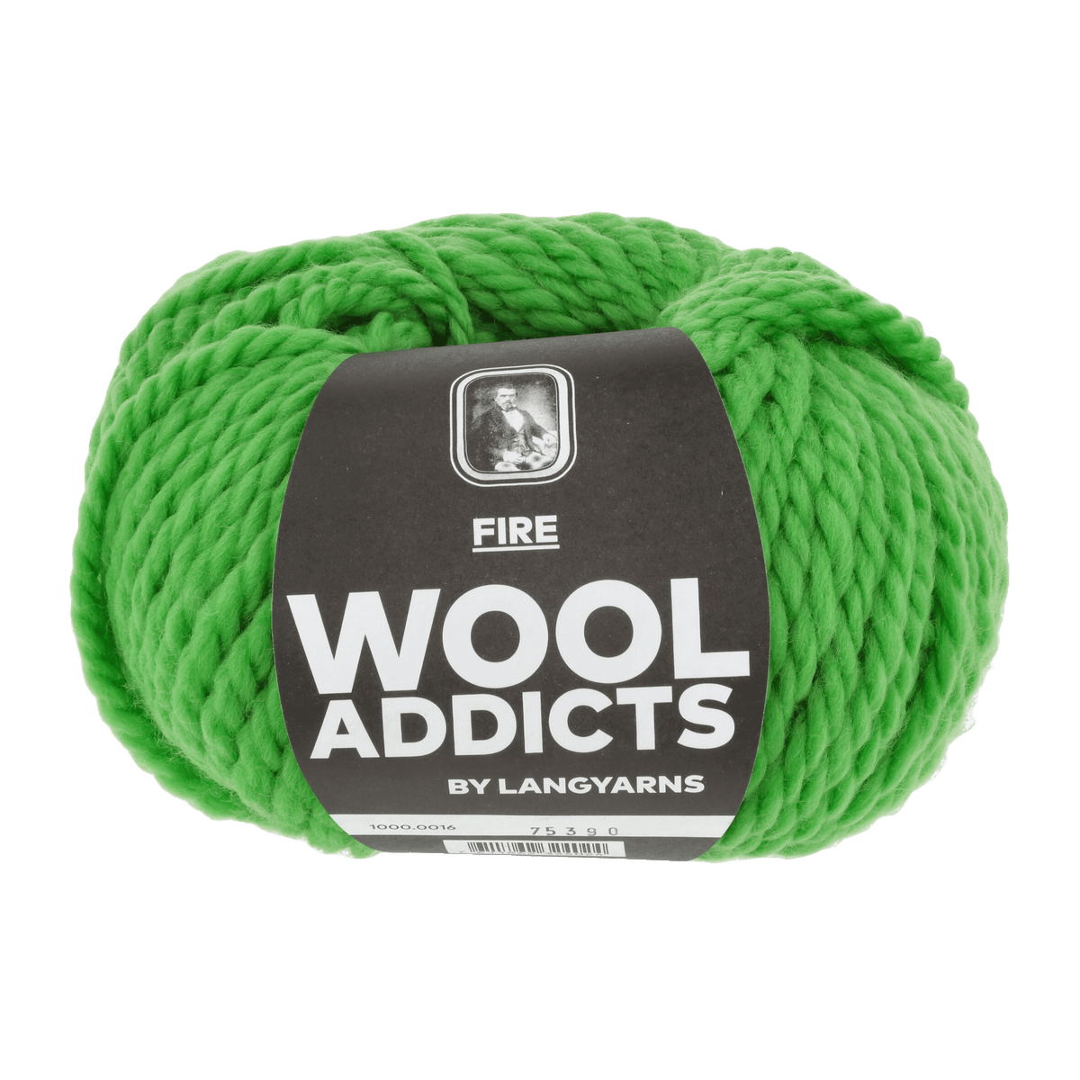 Lang Yarns Knitting Pattern DG - 2 balls / grass 1000.0016 FIRED CLAY Hat Pattern Bundle in Fire by LANGYARNS | WOOLADDICTS #13-028