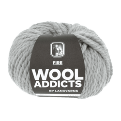 Lang Yarns Knitting Pattern DG - 2 balls / light grey mélange 1000.0003 FIRED CLAY Hat Pattern Bundle in Fire by LANGYARNS | WOOLADDICTS #13-028