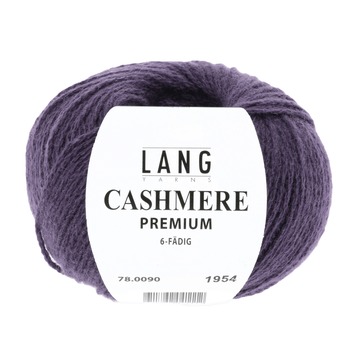 Lang Yarns Knitting Pattern DG - 2 balls / purple 78.0090 PIA Hat Pattern Bundle in Cashmere Premium by LANGYARNS | Punto 60-004