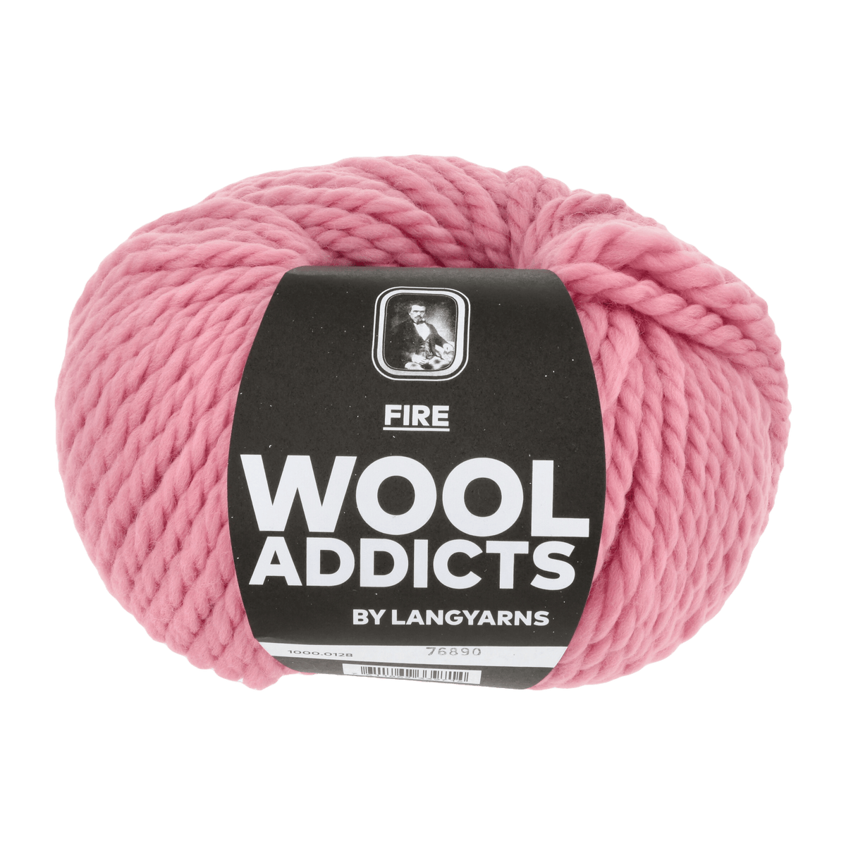 Lang Yarns Knitting Pattern DG - 2 balls / satin 1000.0128 FIRED CLAY Hat Pattern Bundle in Fire by LANGYARNS | WOOLADDICTS #13-028