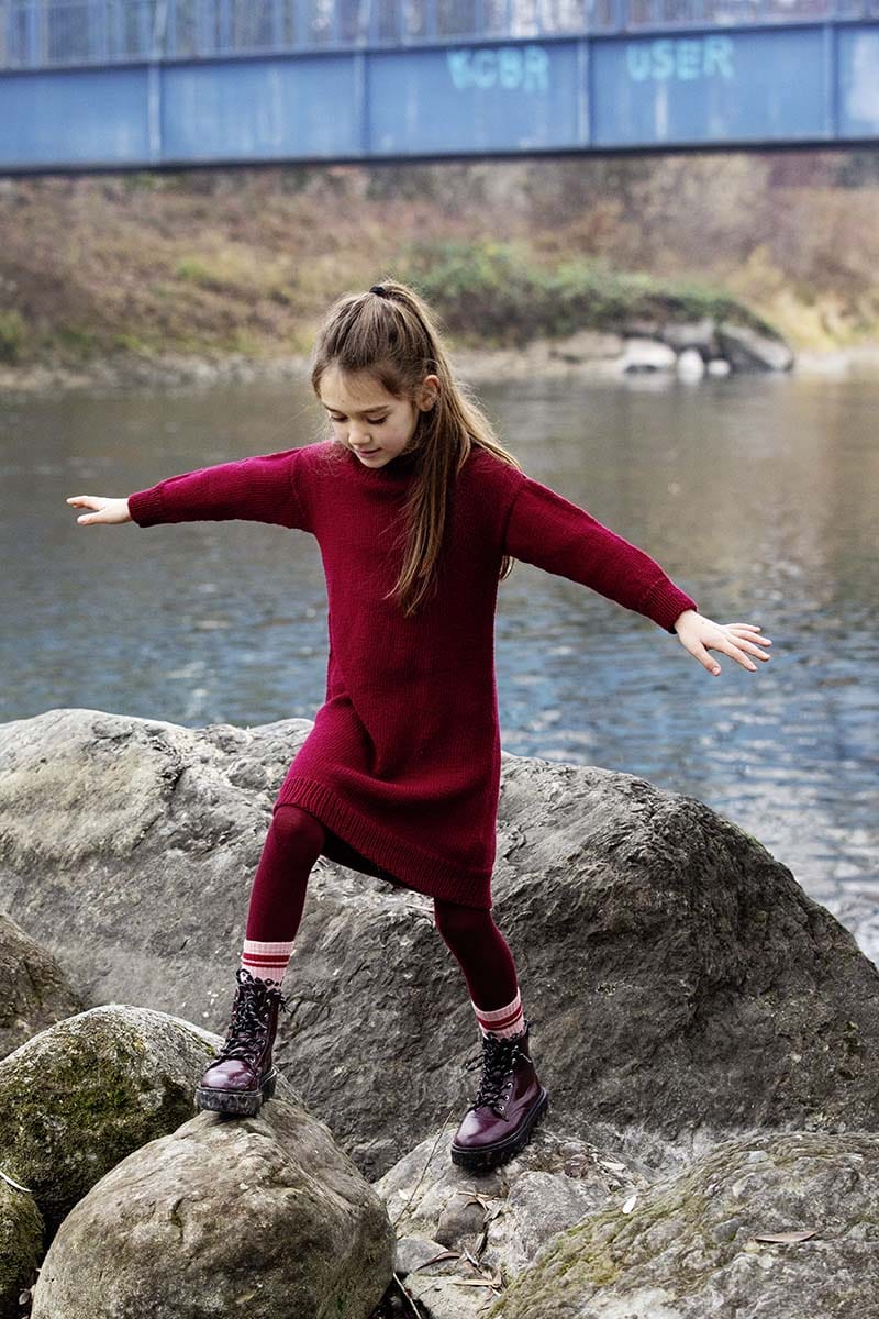 Lang Yarns Knitting Pattern Dress Pattern Bundle in MERINO 150 by LANGYARNS | Punto 28-008