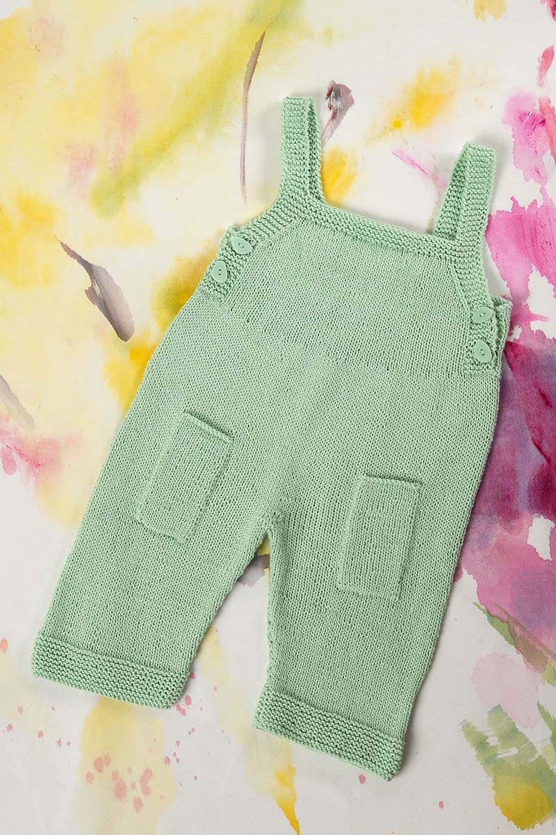 Lang Yarns Knitting Pattern Dungarees Pattern Bundle in BABY COTTON by LANGYARNS | Punto 36-014