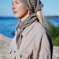 Lang Yarns Knitting Pattern EMILY Triangular shawl Pattern Bundle in Cashmere Extra Lace by LANGYARNS | Punto 94-002