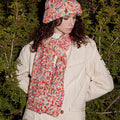 Lang Yarns Knitting Pattern EUGENIE Hat Pattern Bundle in Mosaic by LANGYARNS | Punto 84-045