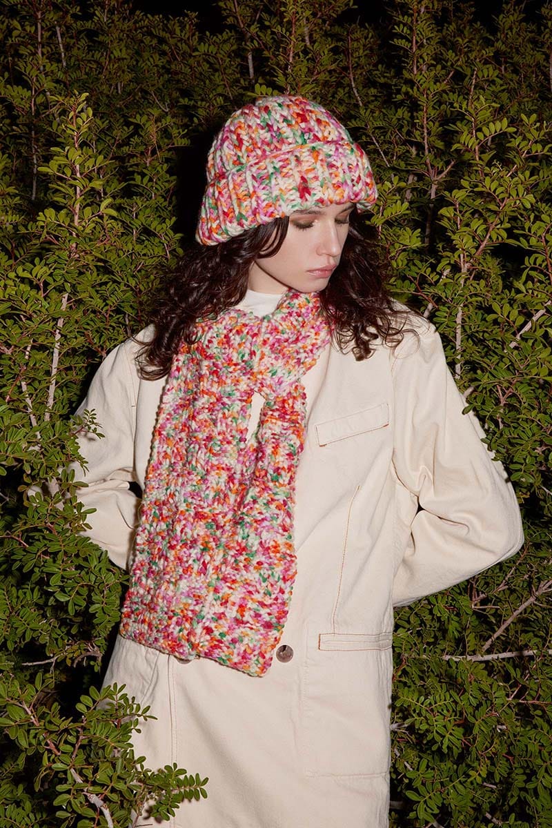 Lang Yarns Knitting Pattern EUGENIE Hat Pattern Bundle in Mosaic by LANGYARNS | Punto 84-045