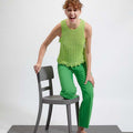 Lang Yarns Knitting Pattern EVELINE Top Pattern Bundle in Baby Cotton by LANGYARNS | Fatto a Mano 280-056