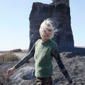 Lang Yarns Knitting Pattern EVERGREEN TONIC Slipover Pattern Bundle in Desire by LANGYARNS | WOOLADDICTS #13-011