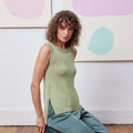 Lang Yarns Knitting Pattern Evita Top Pattern Bundle in Classic Silk by LANGYARNS | Fatto a Mano 288-014
