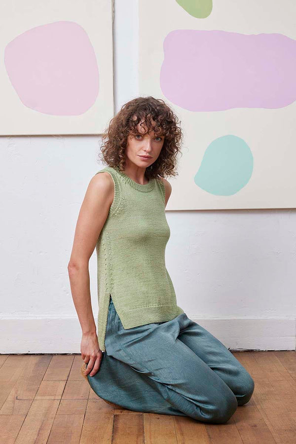 EVITA Top Pattern Kit in CLASSIC SILK by LANGYARNS | Fatto a Mano 288-014