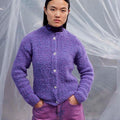 Lang Yarns Knitting Pattern FATIMA Cardigan Pattern Bundle in Phoenix by LANGYARNS | Fatto a Mano 286-062