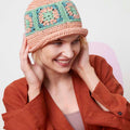 Lang Yarns Knitting Pattern Florentine Crochet Hat Pattern Bundle in Crealino by LANGYARNS | Fatto a Mano 288-010