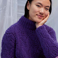 Lang Yarns Knitting Pattern FLURINA Sweater Pattern Bundle in Phoenix by LANGYARNS | Fatto a Mano 286-064