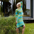 Lang Yarns Knitting Pattern FRESH-AIR Dress Pattern Bundle in Glow by LANGYARNS | WOOLADDICTS #14-022