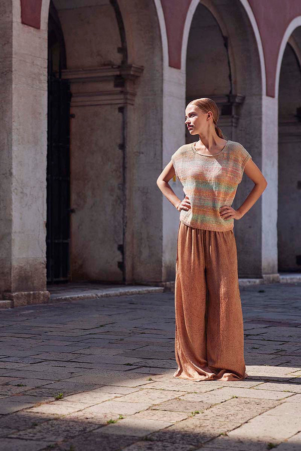 GEORGINA Top Pattern Kit in ILLUSION by LANGYARNS | Punto 91-013