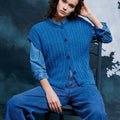 Lang Yarns Knitting Pattern GIULIA Vest Pattern Bundle in Suri Alpaca by LANGYARNS | Fatto a Mano 286-057