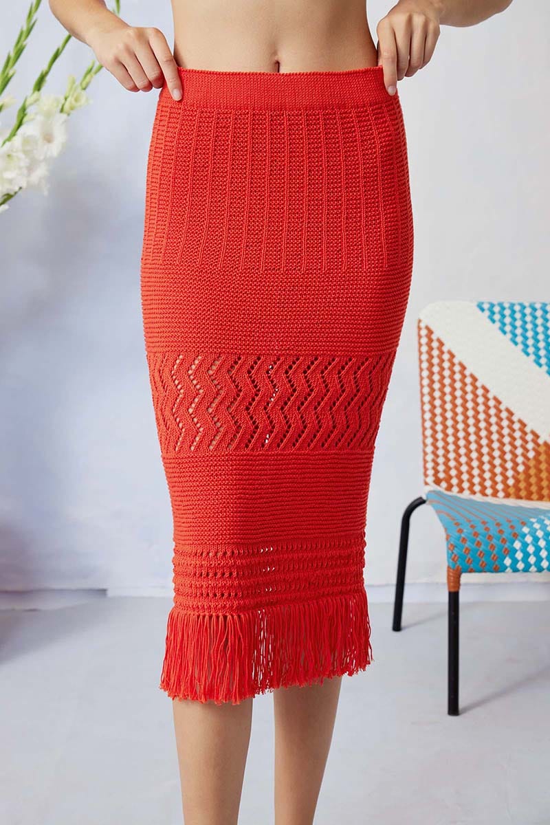 Lang Yarns Knitting Pattern GOLDIE Skirt Pattern Bundle in Baby Cotton by LANGYARNS | Fatto a Mano 284-023