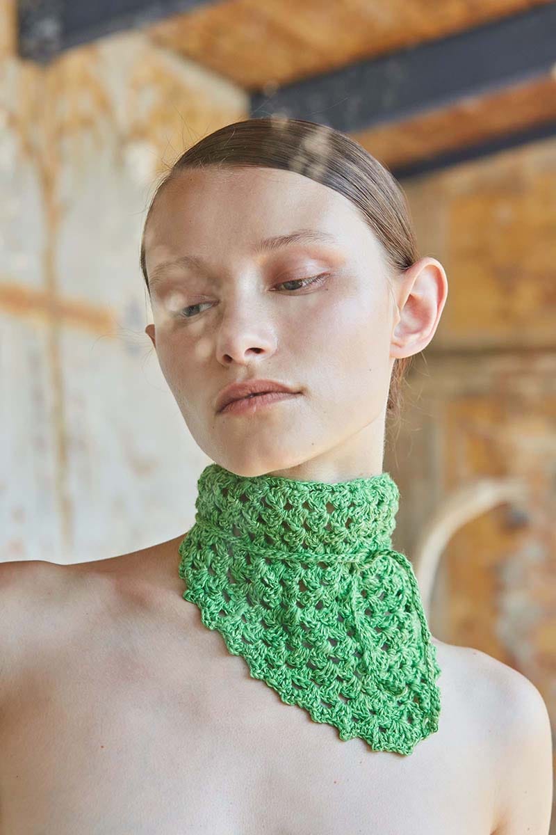 Lang Yarns Knitting Pattern GOOD VIBES Crochet Bandana Pattern Bundle in PRIDE by LANGYARNS | WOOLADDICTS #10-014
