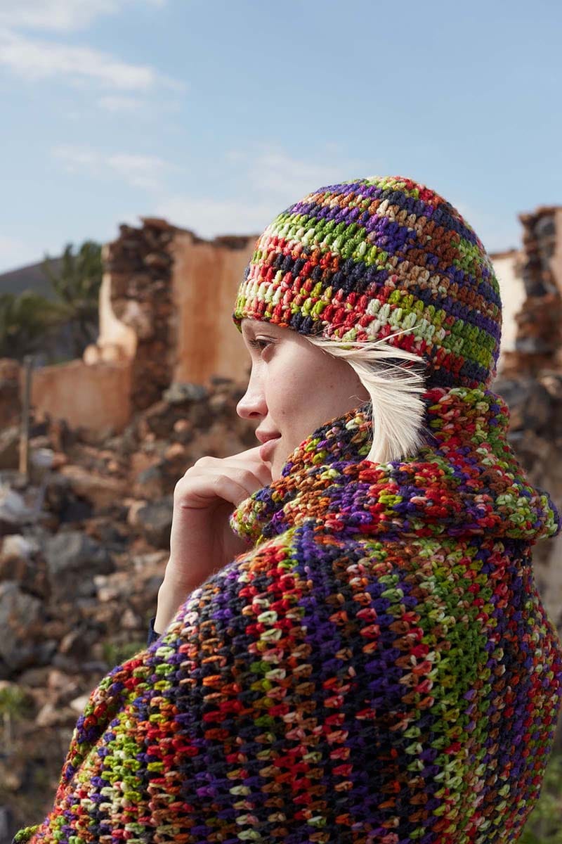 Lang Yarns Knitting Pattern GOT MOVES Slouchy hat Pattern Bundle in Move 8ply by LANGYARNS | Punto 79-016