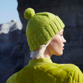 Lang Yarns Knitting Pattern GREEN HORIZON Hat Pattern Bundle in Memory by LANGYARNS | WOOLADDICTS #13-014
