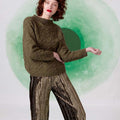 Lang Yarns Knitting Pattern HARPER Sweater Pattern Bundle in Yak by LANGYARNS | Fatto a Mano 282-038