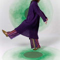 Lang Yarns Knitting Pattern HENLEY Coat Pattern Bundle in Mohair Luxe by LANGYARNS | Fatto a Mano 282-054