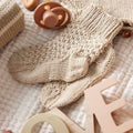 Lang Yarns Knitting Pattern HENRIK Socks Pattern Bundle in Baby Cotton Naturally Coloured by LANGYARNS | Punto 83-014