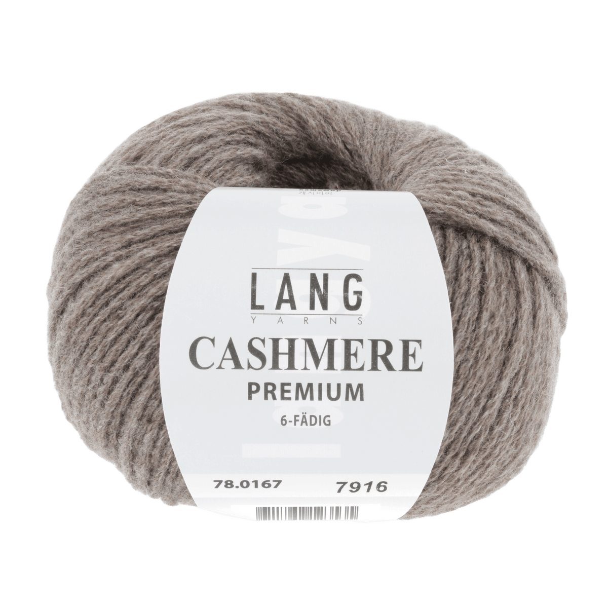 Lang Yarns Knitting Pattern HG - 3 balls / light brown mélange 78.0167 VINCENT Hat Pattern Bundle in Cashmere Premium by LANGYARNS | Fatto a Mano 282-049