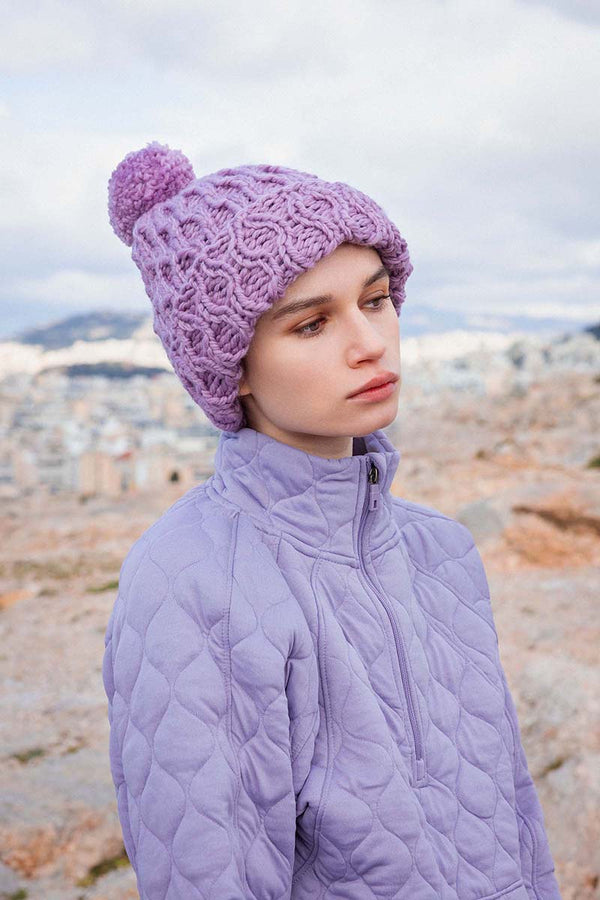 HIGH-HOPES Hat Pattern Kit in FIRE by WOOLADDICTS | WOOLADDICTS #15-004