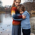 Lang Yarns Knitting Pattern Hooded sweater Pattern Bundle in MERINO 150 by LANGYARNS | Punto 28-002