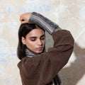 Lang Yarns Knitting Pattern INGA Wrist warmers Pattern Bundle in Magnolia by LANGYARNS | Punto 74-005