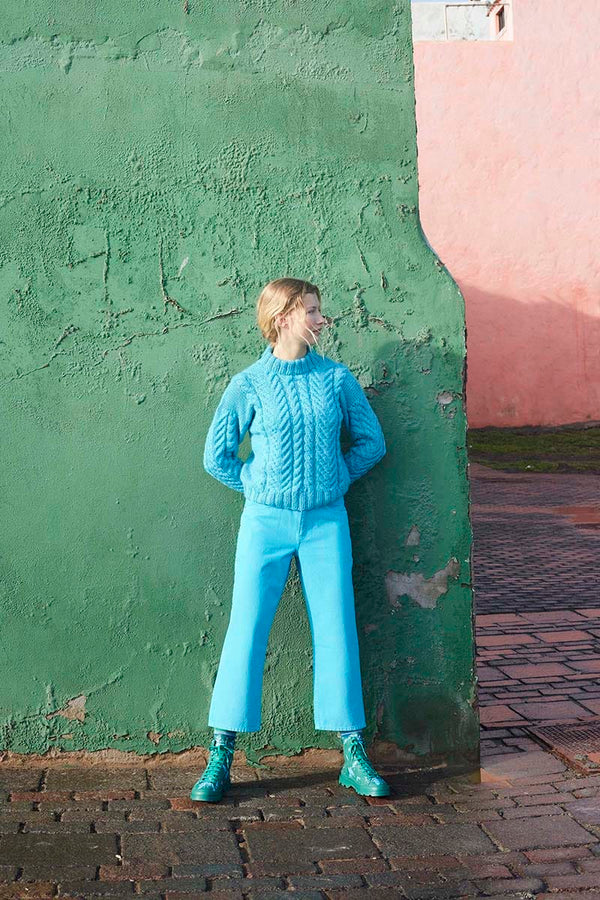 INNER-PEACE Sweater Pattern Kit in GLORY by WOOLADDICTS | WOOLADDICTS #11-025