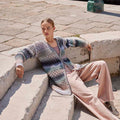 Lang Yarns Knitting Pattern JORDIN Crochet jacket Pattern Bundle in Quattro Degradé by LANGYARNS | Punto 91-015