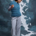 Lang Yarns Knitting Pattern JULIETTA Slipover Pattern Bundle in Avalon by LANGYARNS | Fatto a Mano 286-051