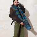 Lang Yarns Knitting Pattern KALIANI Scarf Pattern Bundle in Magnolia by LANGYARNS | Punto 74-011
