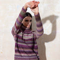 Lang Yarns Knitting Pattern KARA Sweater Pattern Bundle in Magnolia by LANGYARNS | Punto 74-007