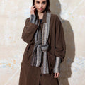 Lang Yarns Knitting Pattern KAREN Scarf Pattern Bundle in Magnolia by LANGYARNS | Punto 74-004