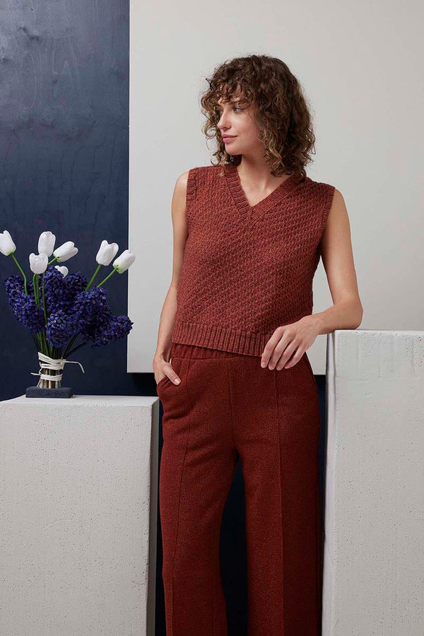 KARLA Slipover Pattern Kit in VAYA by LANGYARNS | Fatto a Mano 288-035