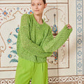 Lang Yarns Knitting Pattern KEEP SMILING Sweater Pattern Bundle in PRIDE by LANGYARNS | WOOLADDICTS #10-011